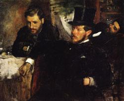 Edgar Degas Jeantaud Linet and Laine